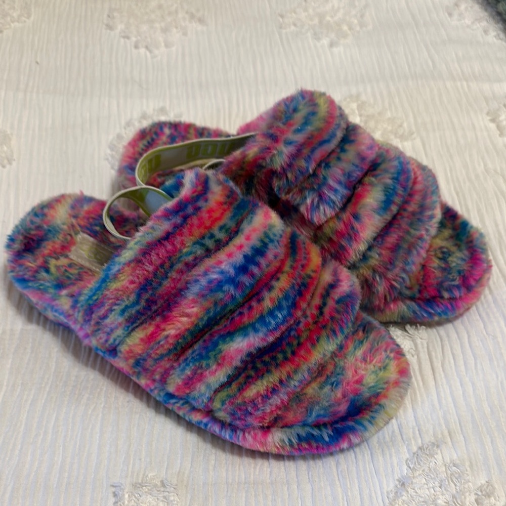 UGG Fluff Yeah Pixelate Slippers
